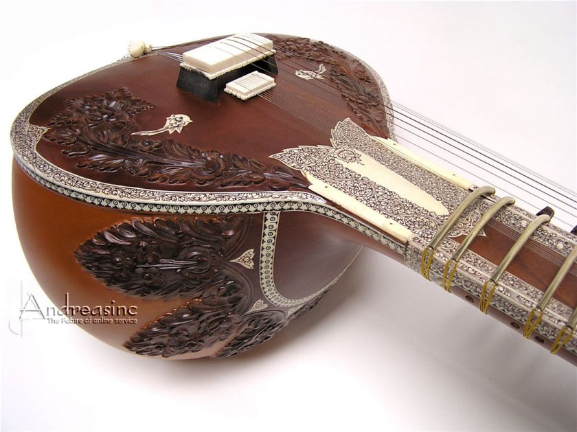 SITAR Fancy Professional RKS Radha Krishna w/ HARD CASE  