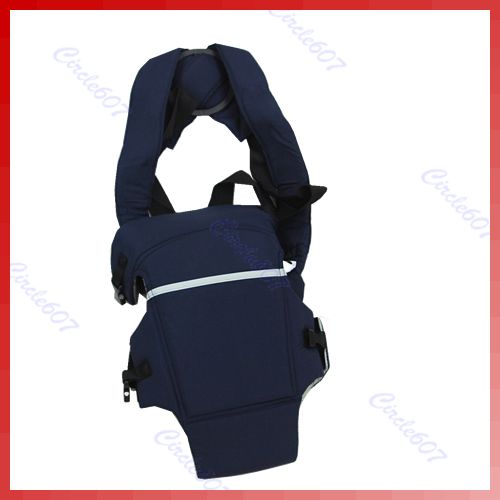 Adjustable Front & Back Baby Kids Rider Carrier Infant Backpack Sling 