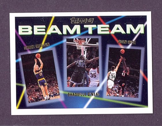 1993 Topps Beam Team #7 w/ Shaquille ONeal (Mint) *251  