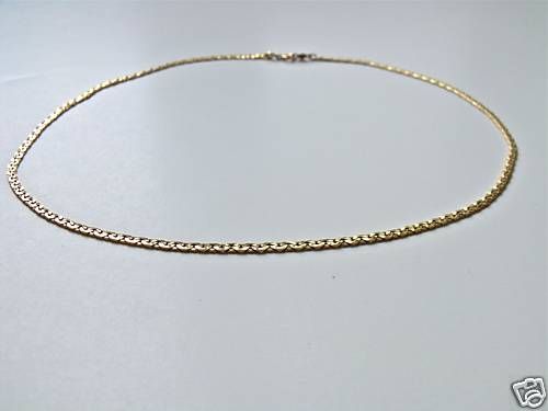 15 12K 1/20 Gold Chain Necklace clearly stamped Caco  