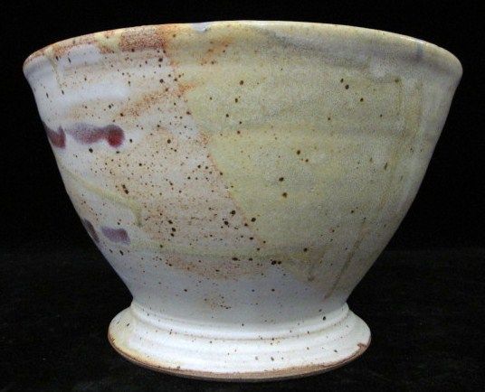 LOT 6 DESIGNER Beige Plum Clay Serving Bowls  