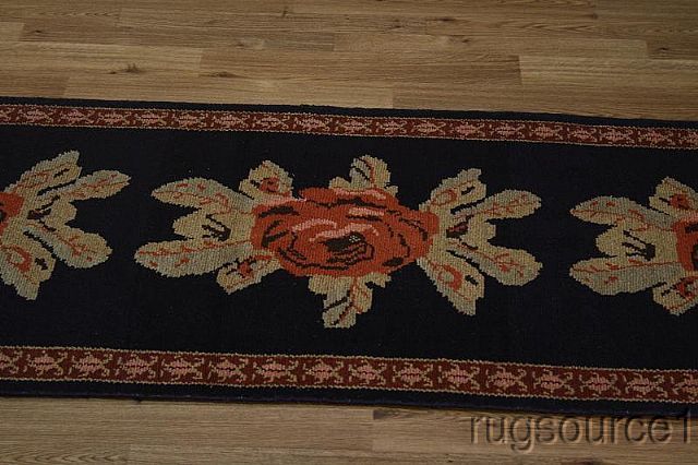 UNUSUAL FLORAL RUNNER 2X10 BAKHTIARI PERSIAN ORIENTAL RUG AREA WOOL 