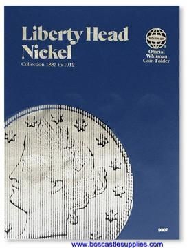 Whitman Coin Folder 9007 Liberty Head Nickel 1883 1912  