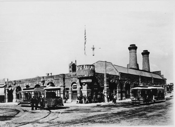 Southwest corner of 4th and Grand, 1890