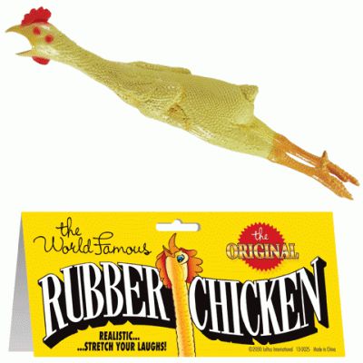 COMEDY RUBBER CHICKEN ~ Big Prop Gag Magic Joke Tricks  