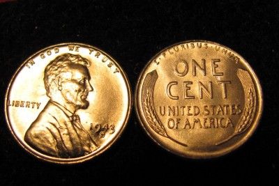 GEM BU white 1943 S Lincoln Cent   