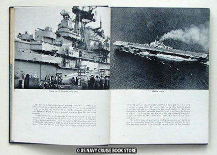 USS SHANGRI LA CV 38 WW II CRUISE BOOK 1944 1945  