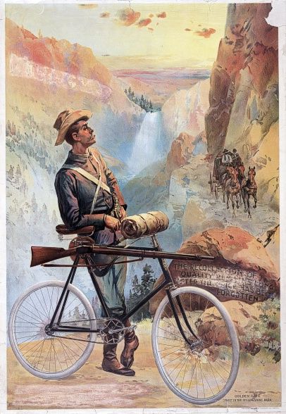 Golden Gate Yellowstone National Park WPA Posters Print  