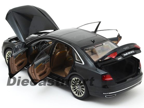 KYOSHO 118 2010 2011 2012 AUDI A8 W12 (D4) NEW DIECAST MODEL SMARAG 