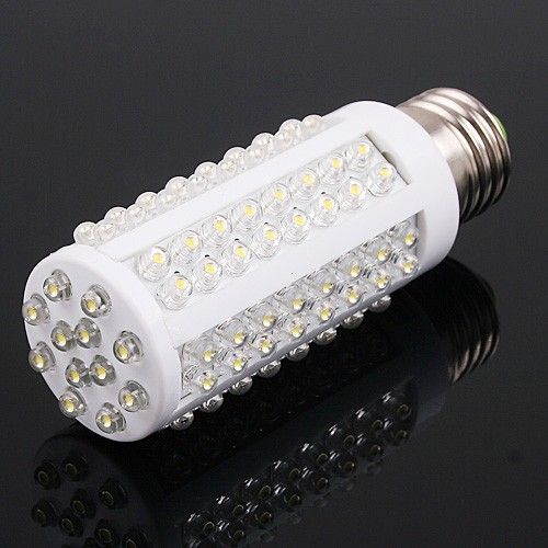 108 LED Corn Light 7W 360° Bulb E27 Lamp 220V AC White  