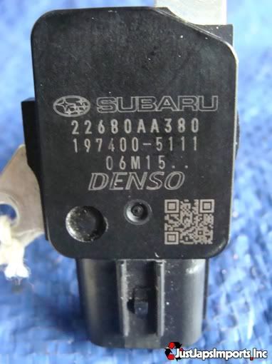 2011 SUBARU IMPREZA WRX STI AIRFLOW METER MAF EJ257 GV8  