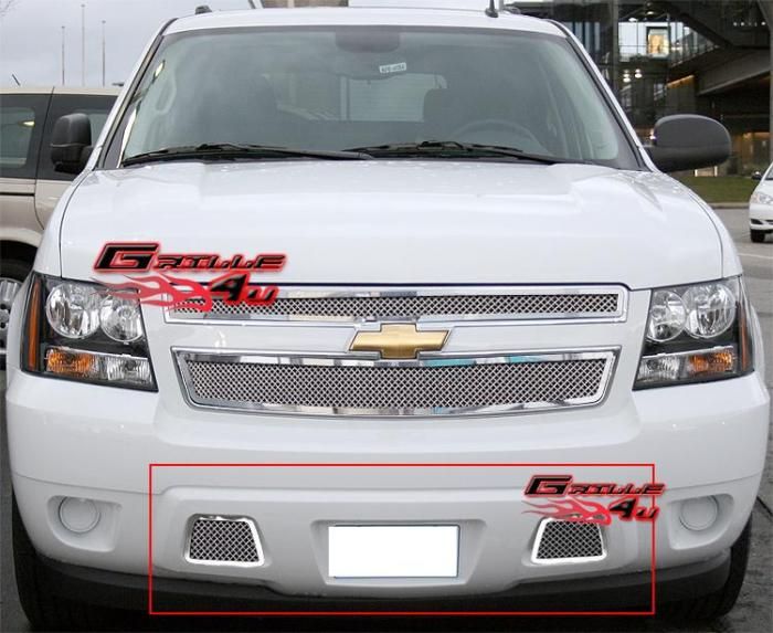 Tahoe/Avalanche/Suburban Bumper Mesh Grille 07 11 2011  