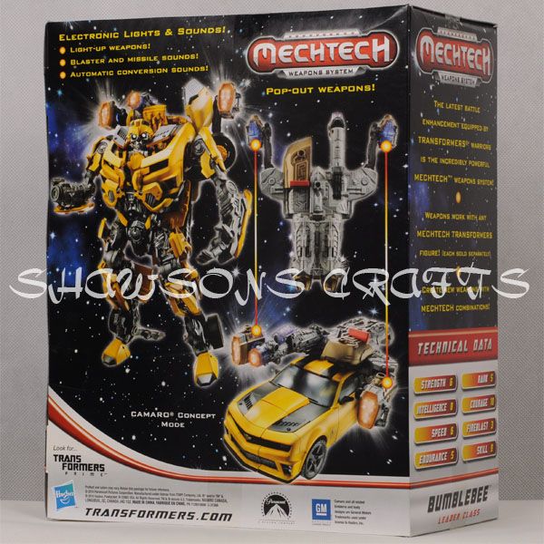 TRANSFORMERS MOVIE 3 DOTM LEADER CLASS BUMBLEBEE FIGURE 653569571926 