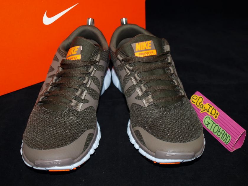 Nike Free 3.0 V3 Sable Green Orange US8~11.5 Running 453974280 