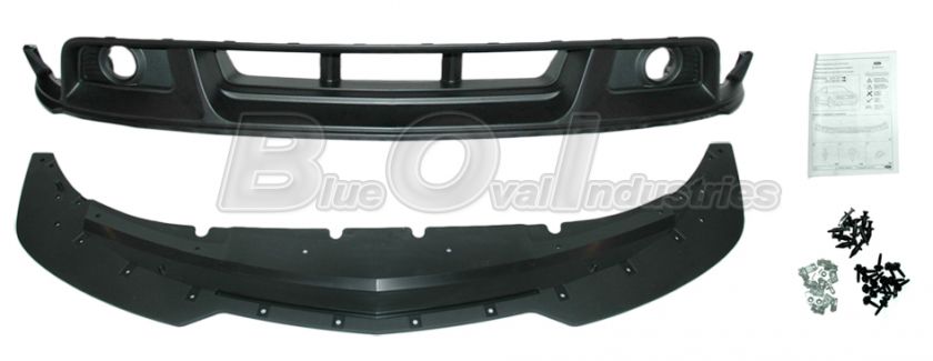 10 2012 Mustang GT Boss 302 Front Chin Splitter Fascia  