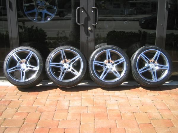 NEW MERCEDES BENZ AMG SPORT WHEELS TIRES RIMS PACKAGE  