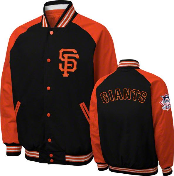 San Francisco Giants Snap Front Varsity Reversible Jacket  