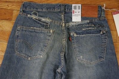 Levis LVC Big E Scorched 1947 501 #475019101 30.5 X29  