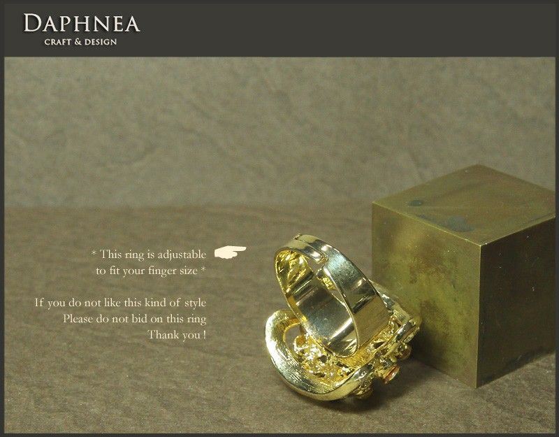 daphnea crystal new fashion cocktail Ring FR281223  