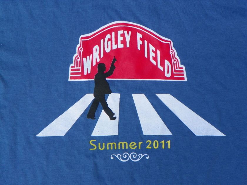 Paul McCartney Wrigley Field Concert Abbey Road t shirt  