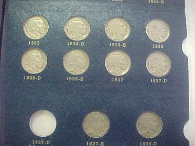 1913 1938 BUFFALO NICKEL PARTIAL SET 55 NICKELS NICE  