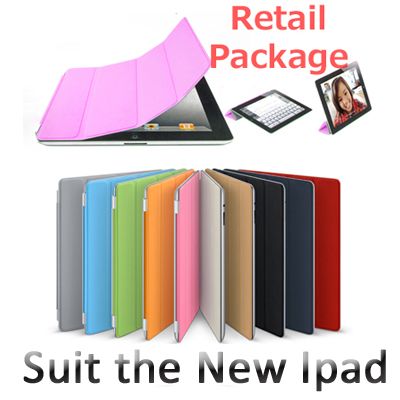 Pink iPad 2 Slim Magnetic Smart Cover 091037087164  