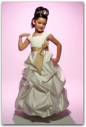 Item Name 3357 Beautiful princess flower girl dress Size1 8