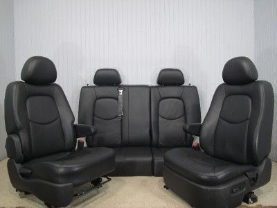 2005 2011 CHEVY HHR HEATED FRONT LEATHER SEATS REAR FOLDING SEATS 