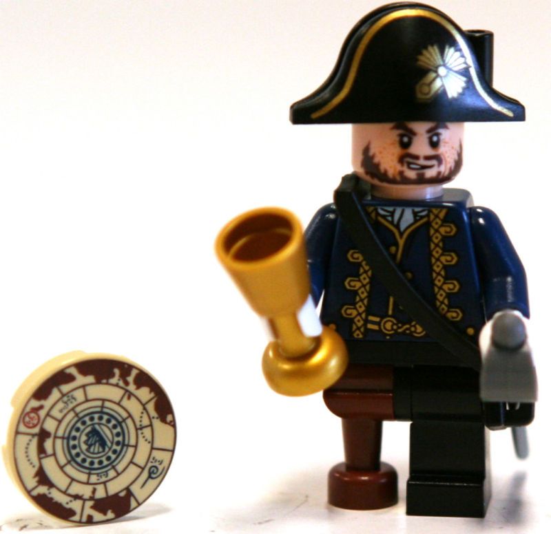 LEGO Pirates of the Caribbean Barbossa Minifig 4192  