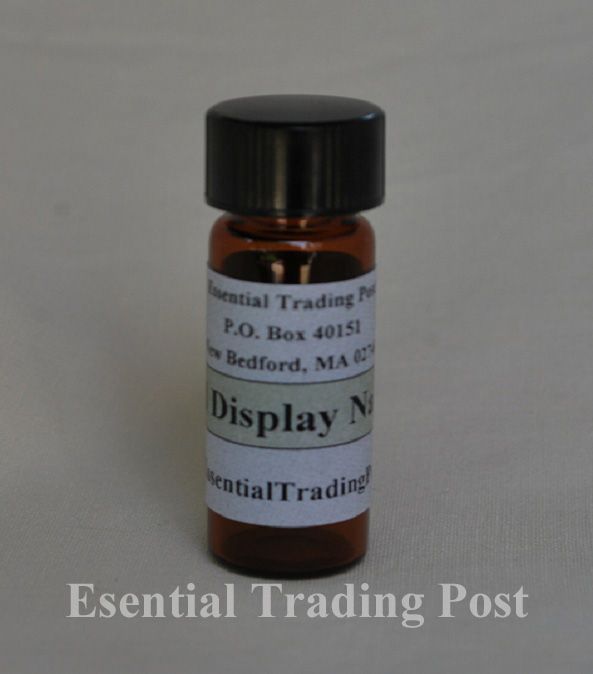 This Musk Lovers oil Scent Kit contains six 1 Dram amber glass bottles 