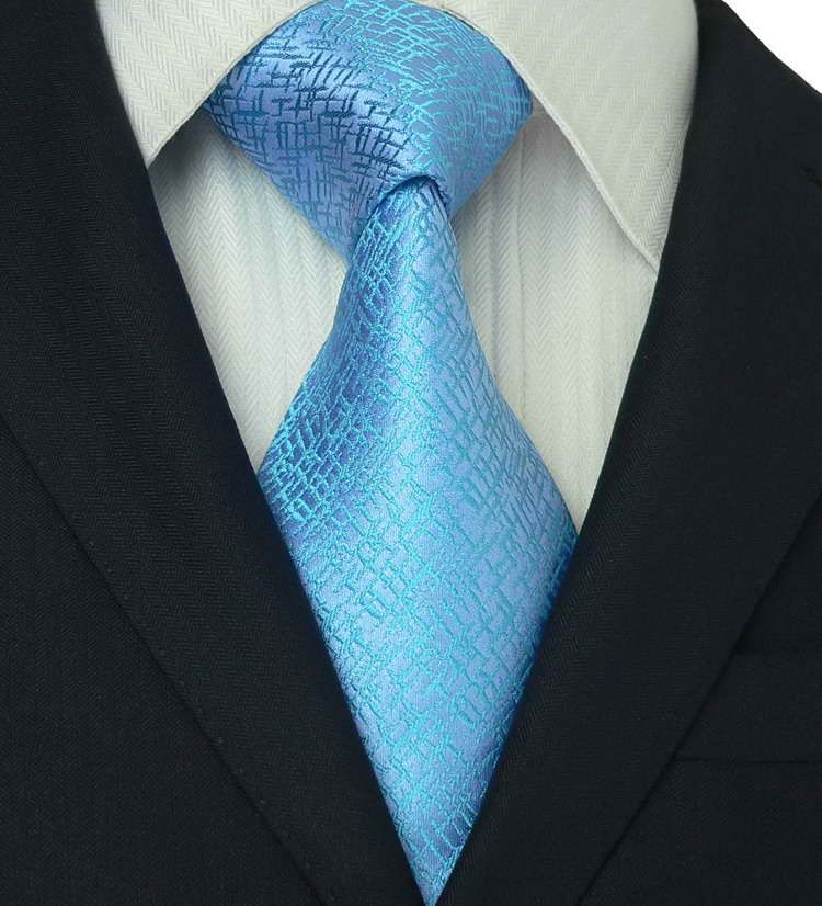 LANDISUN 542 SOLID BLUE SETTIE+HANKY+CUFFLINKS  