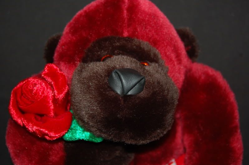 Plush Dan Dee Red HOT Lover Boxer Wild Thing Gorilla  