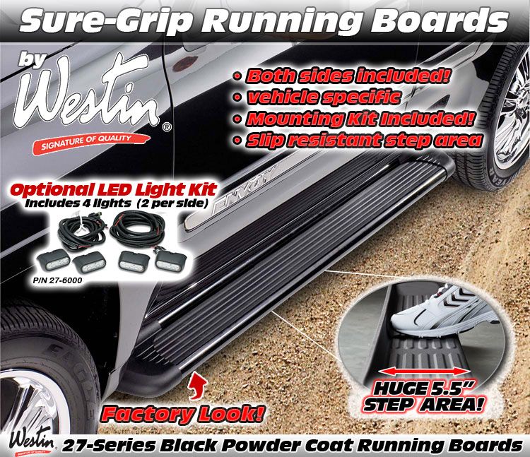 Westin 27 6105 & 27 1895 Sure Grip Alum 54 RB Board  