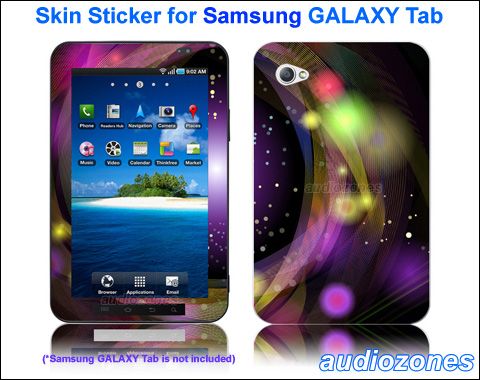   Sticker Art Decal Disco Design for Samsung GALAXY Tab 7 inch Tablet