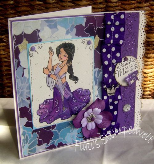 Whiff of Joy ALADIN 1001 NIGHTS UM Rubber Stamps  