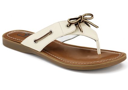 SPERRY A/O SAYBROOK WOMENS THONG SANDAL SHOES  