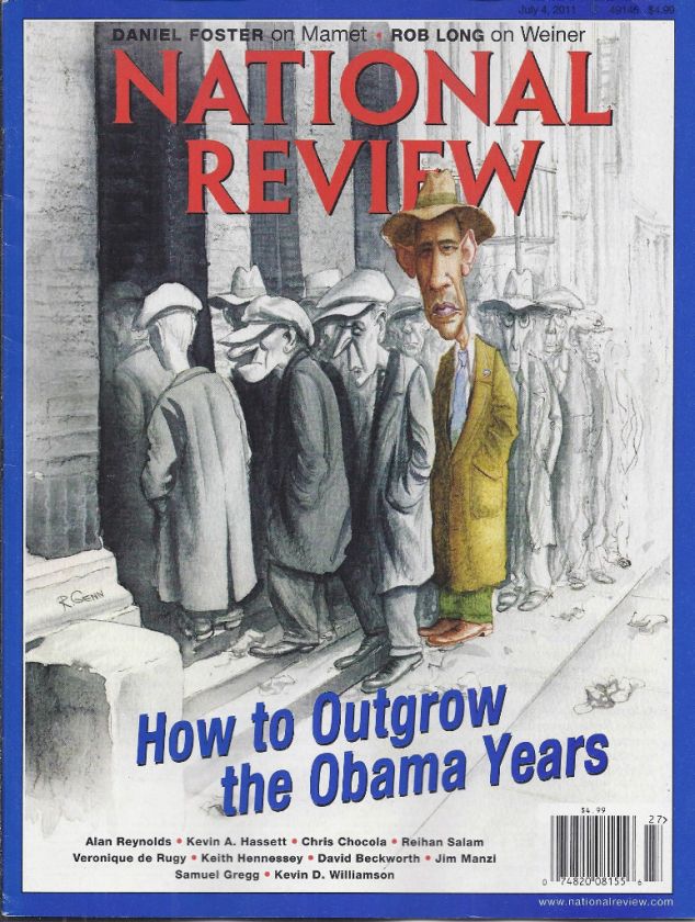 NATIONAL REVIEW MAGAZINE BARACK OBAMA ANTHONY WEINER  