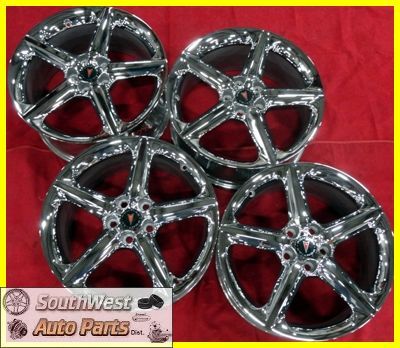 05 06 07 08 09 PONTIAC SOLSTICE SATURN SKY 18 CHROME T/O WHEELS OEM 