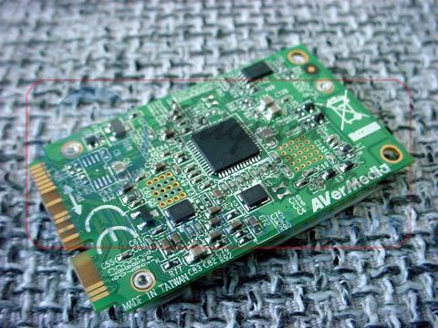 Avermedia A306 Mini Pci e TV FM Tuner Card DVB T Hybird  