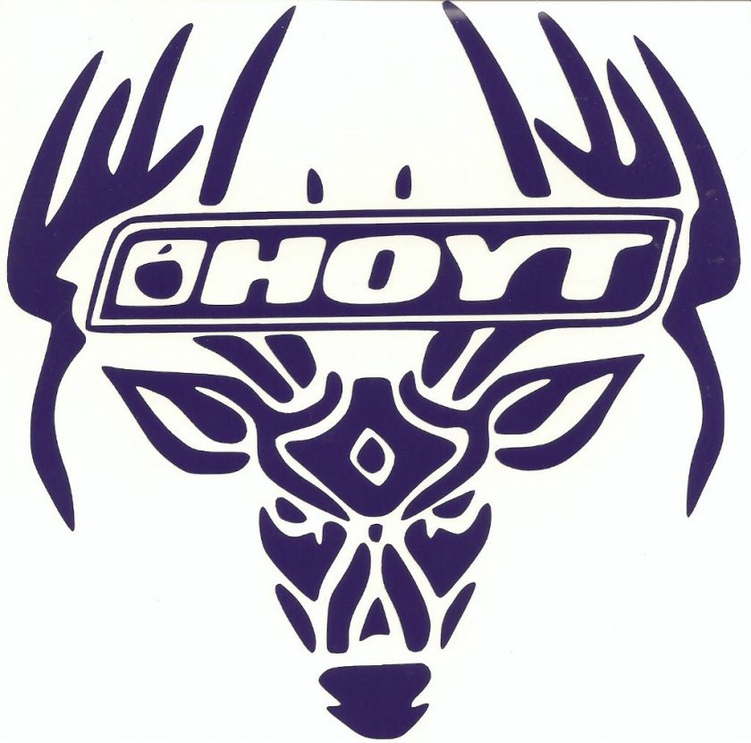 HOYT ARCHERY LOGO Vinyl / Decal U Pick Size & Color (28 Different 