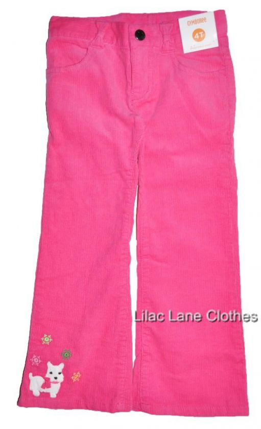 Gymboree Cheery all the Way Pink Westie Dog Shirt Pants Sweater Dress 