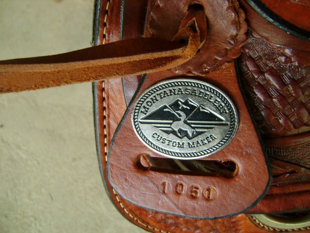 STUNNING NEW HEAVY DUTY 16 MONTANA WESTERN WADE ROPING ROPER LEATHER 