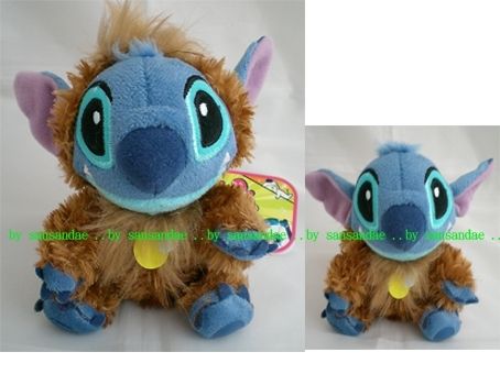 Disney Stitch Werewolf Halloween Plush Figure Japan   S  