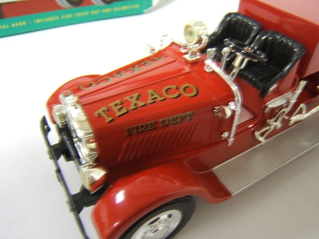 Ertl 1929 Mack Fire Truck Texaco Port Arthur TX  