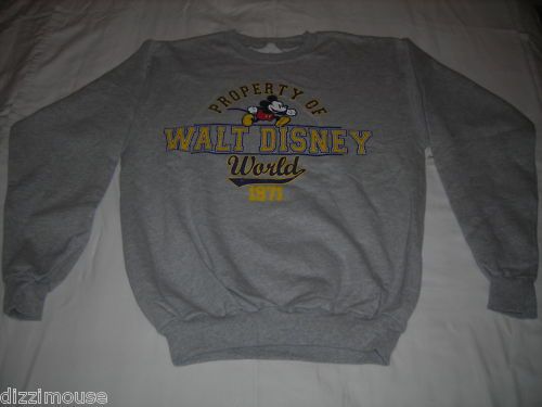 DISNEY WDW  MICKEY  sweatshirt/ Mens Sz M / NWT  