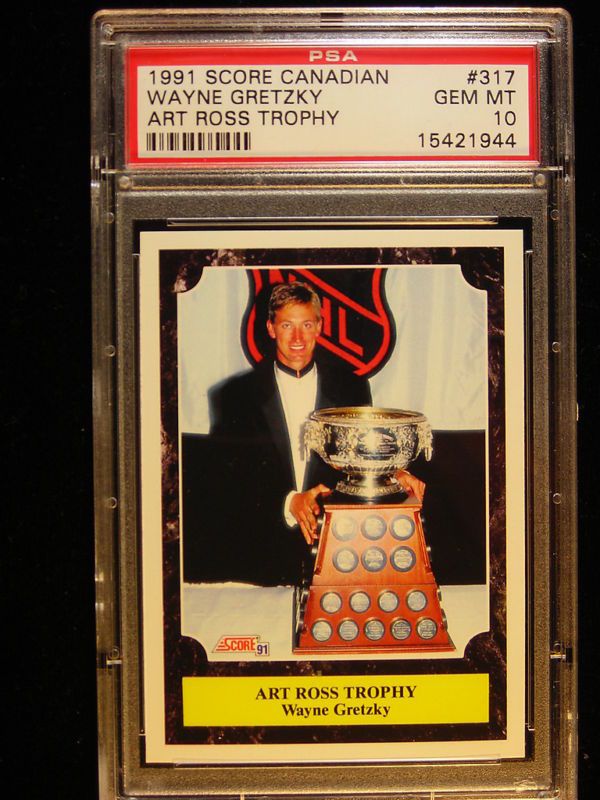 1991 Score Wayne Gretzky #317 PSA 10 GEM MINT *1445  