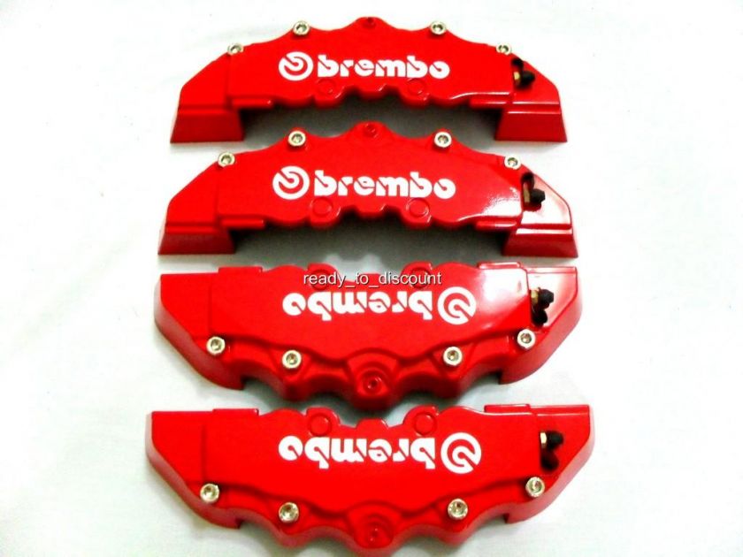 BMW E36 E46 E60 E61 E90 E91 RED BRAKE CALIPER COVER F/R  