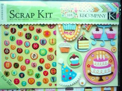 5x8.5 Scapbk page kit~BIRTHDAY~Tim Coffey by K& Co.  