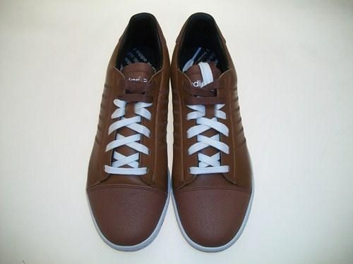 ADIDAS adicross GOLF SHOES Cognac Brown/ Tour White/ Gum SIZE MEDIUM 