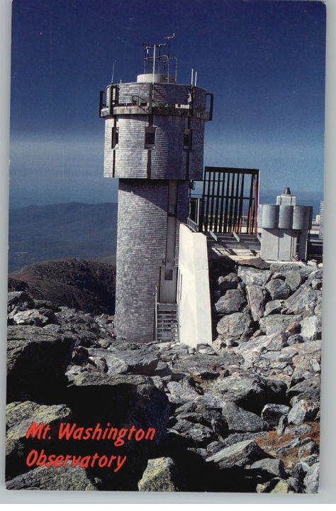 Postcard~Mt Washington ObservatoryNew Hampshire/NH  